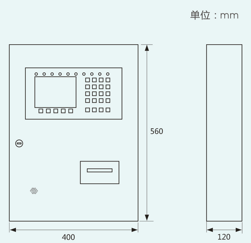 DHZ-500型電氣火災監控主機